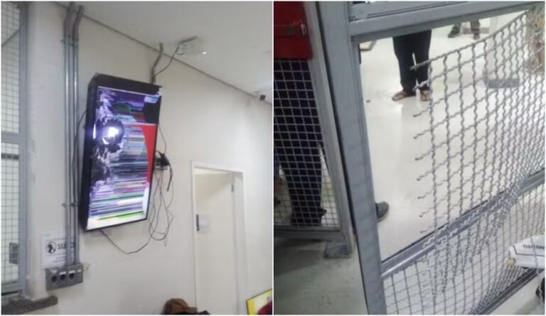 Casal é preso após destruir equipamentos na UPA Venda Nova, em BH Casal é preso após causar tumulto e destruir equipamentos na UPA Venda Nova, em BH - Foto: Reprodução