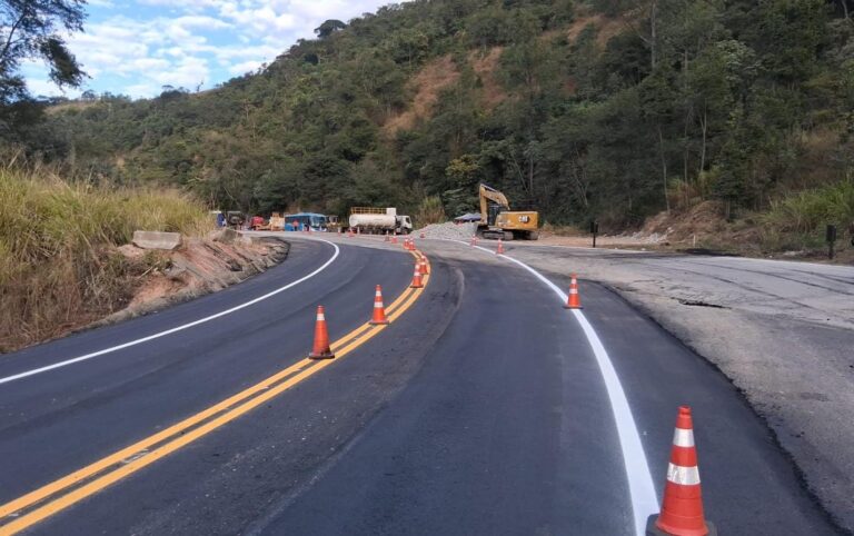 Desvio na BR-381 em Antônio Dias é liberado neste sábado (9) - Foto: Divulgação/Nova 381
