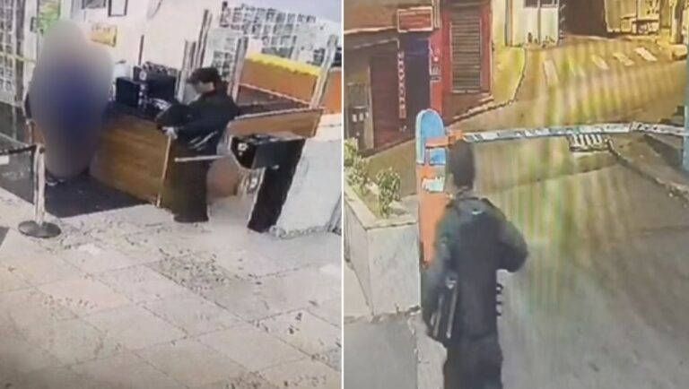 Câmeras flagram detento vestido com farda deixando hospital de BH após matar policial penal - Foto: Reprodução