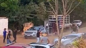 Tiroteio durante cavalgada deixa ferido e presos em Itabirito - Foto: Reprodução