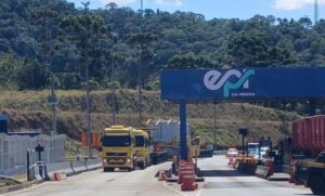 Viaduto da BR-040 em Congonhas recebe manutenção no sábado - Foto: Divulgação/EPR Via Mineira