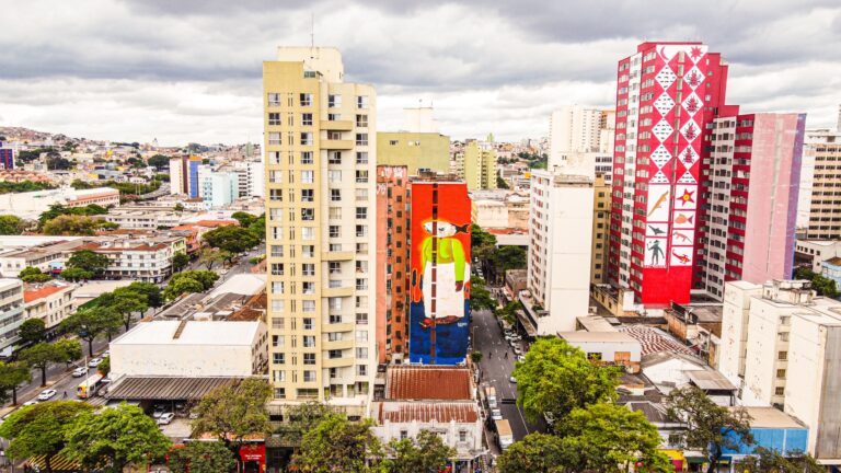 Cura BH 2025 ocupa Praça Raul Soares com arte, música e esportes urbanos - Foto: Divulgação
