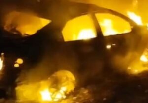 Carro incendiado pode ter sido usado em assassinato de advogada em BH - Foto: Reprodução