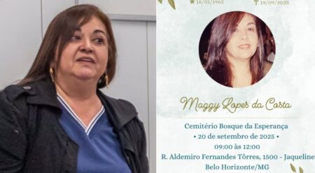 Velório da médica Maggy Lopes reúne familiares e colegas em BH - Foto: Reprodução/Redes Sociais