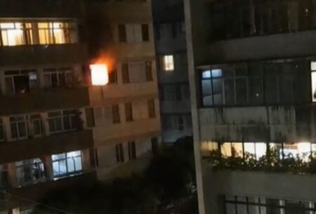 Idoso morre durante incêndio em apartamento no bairro Gutierrez, em BH - Foto: Reprodução/Redes Sociais