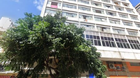 Incêndio atinge hotel no Centro de Belo Horizonte - Foto: Reprodução/Google Street View