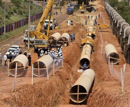 Copasa anuncia obras de R$ 1,1 bilhão para reforçar abastecimento de água na Grande BH - Foto: Divulgação/Copasa