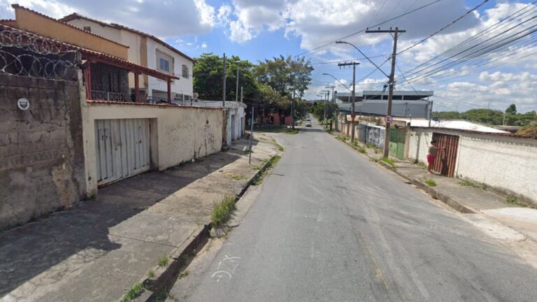 Avenida Benedito Xavier no bairro Providência, em BH - Foto: Reprodução/Google Street View