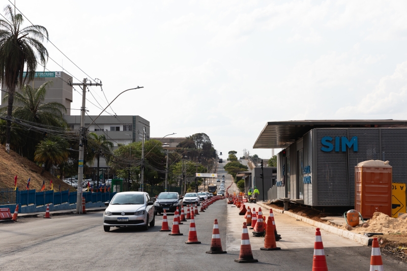 Obras em avenida de Contagem alteram trânsito a partir desta segunda-feira (20) - Foto: Luci Sallum/PMC