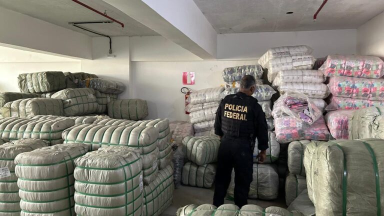 Operação mira fraude de R$ 50 milhões em comércio popular no Centro de BH Operação mira fraude de R$ 50 milhões em comércio popular no Centro de BH - Foto: Divulgação/PF