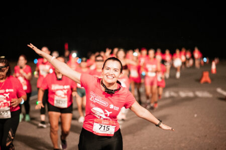 BH recebe corrida do Santander Track&Field na pista do Aeroporto da Pampulha - Foto: Divulgação