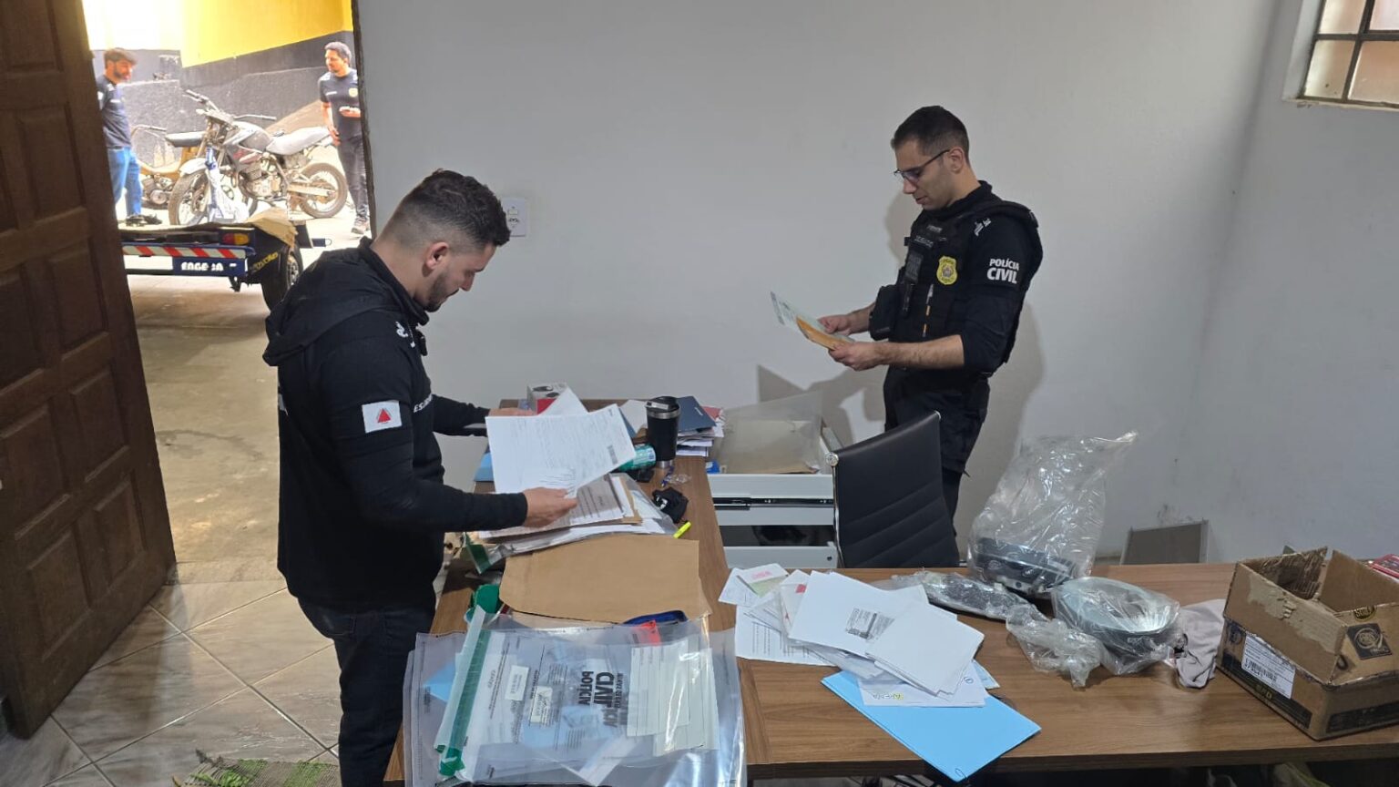 Operação mira quadrilha especializado em furtos e desmanches de motos na Grande BH Operação mira quadrilha especializado em furtos e desmanches de motos na Grande BH - Foto: Divulgação/PCMG