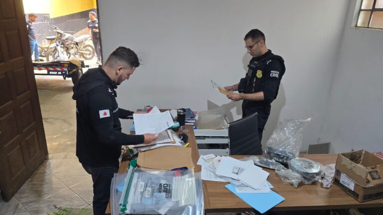 Operação mira quadrilha especializado em furtos e desmanches de motos na Grande BH Operação mira quadrilha especializado em furtos e desmanches de motos na Grande BH - Foto: Divulgação/PCMG