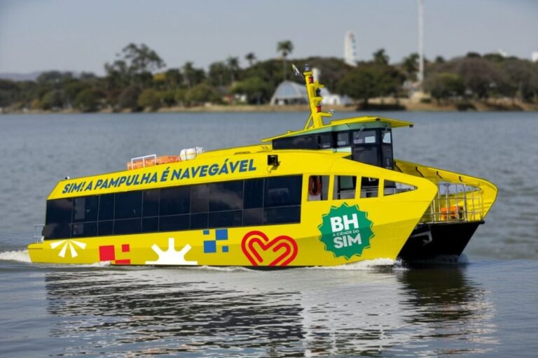 Lagoa da Pampulha terá passeios de barco gratuitos a partir de dezembro - Foto: Divulgação/PBH