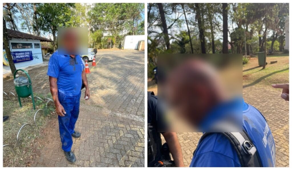 Gari é brutalmente agredido em parque de BH - Foto: Assessoria de Imprensa / Vereador Bruno Pedralva