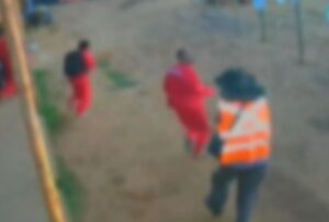 Detento do semiaberto é morto a tiros em obra em Ribeirão das Neves - Foto: Reprodução/Câmera de segurança