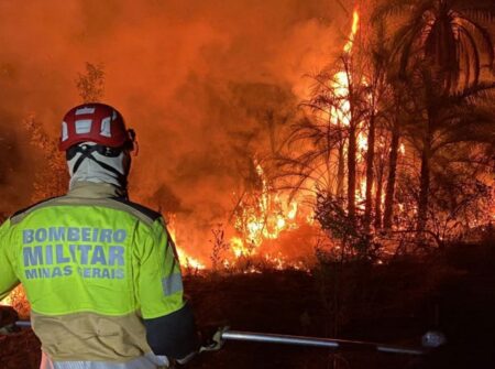 Minas Gerais decreta situação de emergência por incêndios florestais Minas Gerais decreta situação de emergência por incêndios florestais - Foto: Divulgação/Corpo de Bombeiros