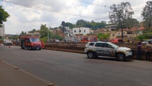 Corpo de homem é encontrado no Ribeirão Arrudas, em BH - Foto: Divulgação/CBMMG