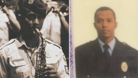 Wellington José de Araújo foi homenageado pela Banda da Guarda Municipal de BH - Foto: Reprodução/Redes Sociais