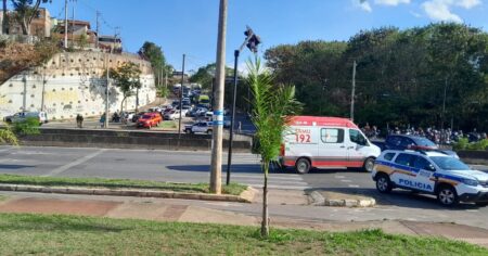 Sargento dos bombeiros é atropelado na Avenida Teresa Cristina, em BH Sargento dos bombeiros é atropelado na Avenida Teresa Cristina, em BH - Foto: Divulgação/BHTrans