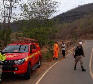 Policial penal morre após cair de bicicleta em estrada rural de Montes Claros - Foto: Divulgação/CBMMG