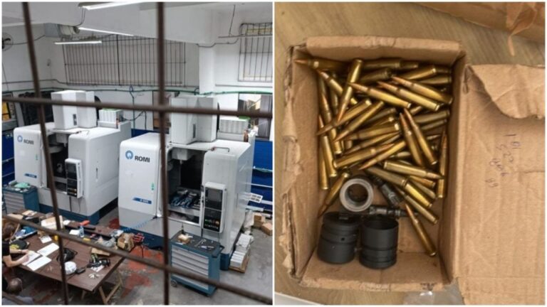 Fábrica clandestina em BH produzia fuzis para o Comando Vermelho - Foto: Divulgação/Polícia Federal