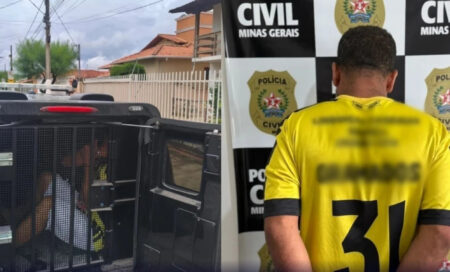 Homem é preso suspeito de abusar da enteada e da filha em Vespasiano - Foto: Divulgação