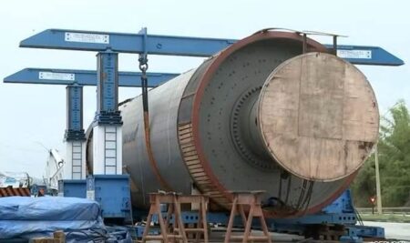 Carreta gigante com 636 toneladas bloqueia trechos da BR-262 Carreta gigante com 636 toneladas bloqueia trechos da BR-262 a partir de terça-feira (25) - Foto: Divulgação/Way 262