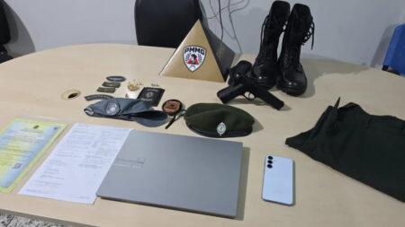 Falso major do Exército é solto após pagar fiança de R$ 3 mil em BH Falso major do Exército é solto após pagar fiança de R$ 3 mil em BH - Foto: Reprodução