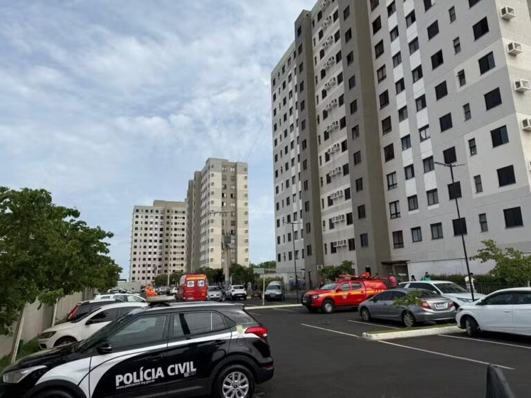 Criança de 5 anos morre após cair do 12º andar em Uberlândia - Foto: Divulgação/Corpo de Bombeiros