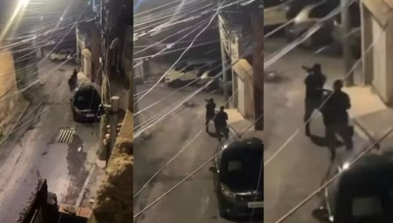 Confronto entre facções deixa dois mortos e seis feridos na Vila Senhor dos Passos, em BH - Foto: Reprodução/Redes Sociais