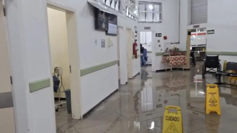 Hospital Alberto Cavalcante retoma atendimentos após rompimento de tubulação em BH - Foto: Reprodução