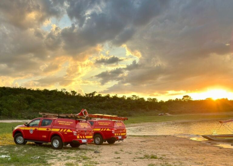 Jovem morre afogado na represa Várzea das Flores, em Contagem - Foto: Divulgação/CBMMG