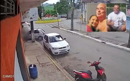 Carro desgovernado atinge comércio e mata três pessoas em Toledo, no Sul de Minas - Foto: Reprodução