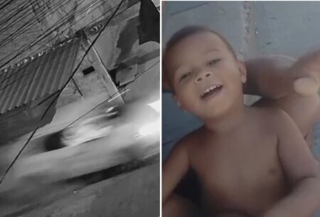 Vídeo mostra momento que adolescente atropela e mata criança na Grande BH Justiça decreta prisão preventiva de dono do carro que matou criança em Santa Luzia - Foto: Reprodução
