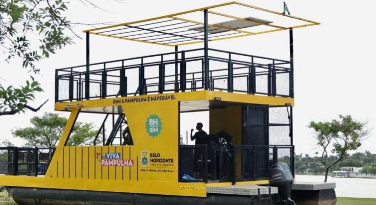 Passeios de barco na Lagoa da Pampulha são prorrogados por mais três meses em BH Passeios de barco na Lagoa da Pampulha são prorrogados por mais três meses em BH - Foto: Divulgação/PBH
