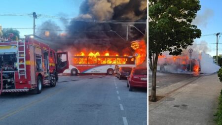 onibus incendio minas gerais