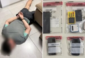 Personal trainer é preso por aplicar R$ 500 mil em golpes a alunos em BH - Foto: Divulgação PCMG + Reprodução