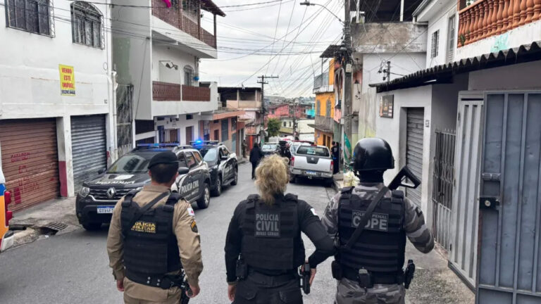 Operação Escudo mobiliza forças de segurança e cumpre mandados na Grande BH - Foto: Divulgação/PCMG