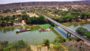Ponte da BR-365 sobre o Rio das Velhas, em Várzea da Palma - Foto: Divulgação