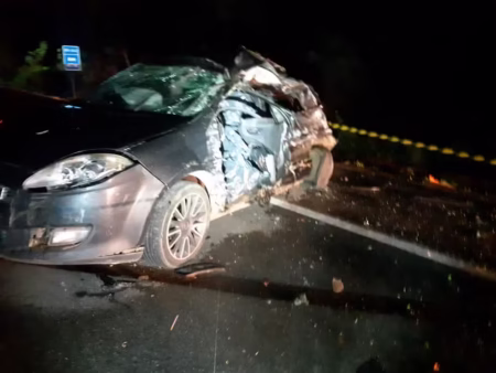 Homem morre em acidente na BR-262, em Bom Despacho - Foto: Divulgação/PRF