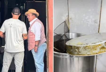 Chef francês Érick Jacquin grava Pesadelo na Cozinha no Café Cultura Bar, em BH - Foto: Reprodução/Redes Sociais