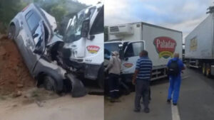 Acidente na BR-381 deixa criança de 3 anos como única sobrevivente da família - Foto: Reprodução