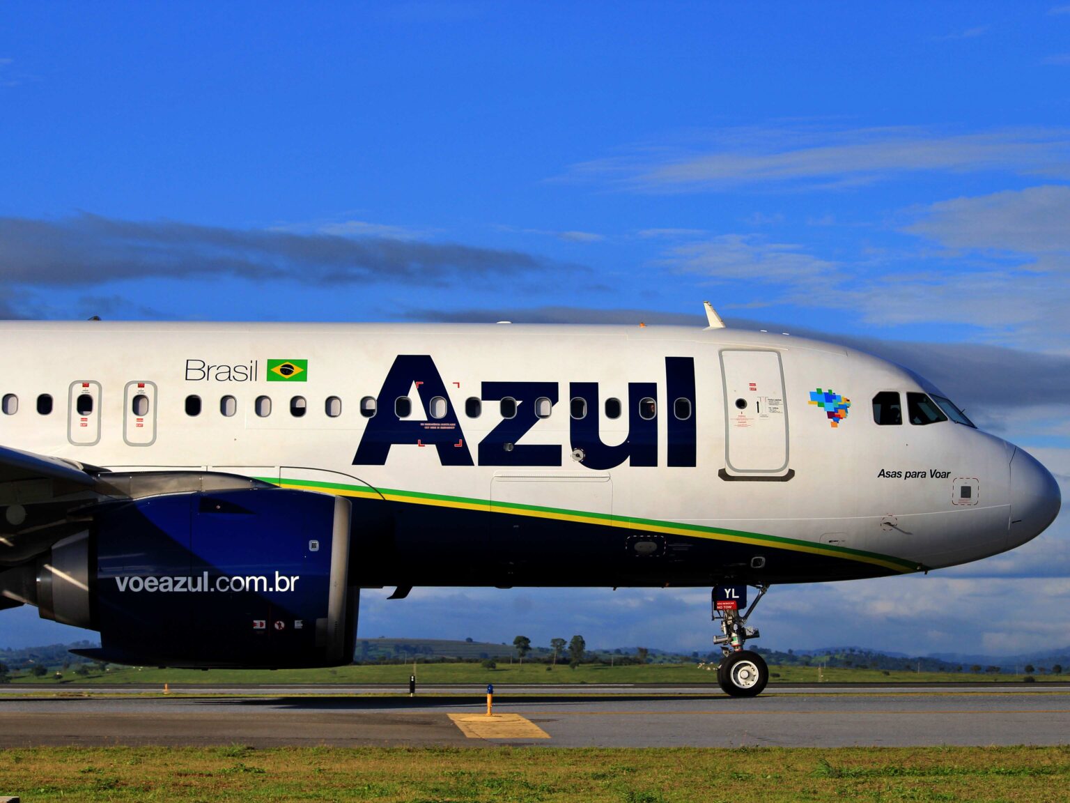 Instabilidade no GPS afeta voos da Azul e provoca cancelamentos em Confins- Foto: Divulgação/Cesar dos Reis/Azul
