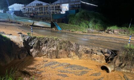 Segundo extravasamento de água é registrado em mina da Vale, em Congonhas - Foto: Divulgação/Prefeitura de Congonhas