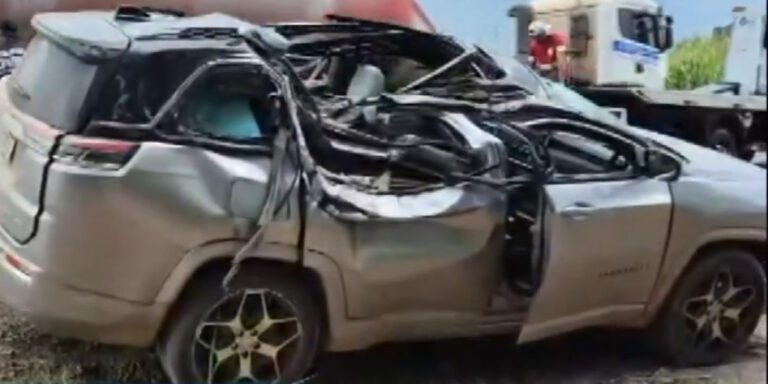 Bebê de 1 ano morre após eucalipto cair sobre carro na MG-444, em Capetinga Bebê de 1 ano morre após eucalipto cair sobre carro na MG-444, em Capetinga - Foto: Reprodução