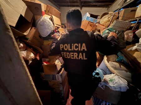 Polícia Federal deflagra Operação Scutum 2 contra tráfico internacional de armas - Foto; Divulgação/PF