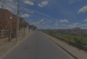 Homem é morto a tiros próximo a córrego no bairro Copacabana, em BH - Foto: Reprodução/Google Street View