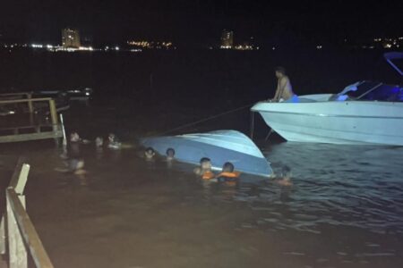 Acidente no Rio Grande: Piloto não tinha habilitação e estava sob efeito de álcool - Foto: Divulgação/CBMMG