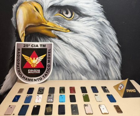 Casal de SP é preso com 30 celulares furtados no show da Anitta no Mineirão, em BH - Foto: Divulgação/PMMG